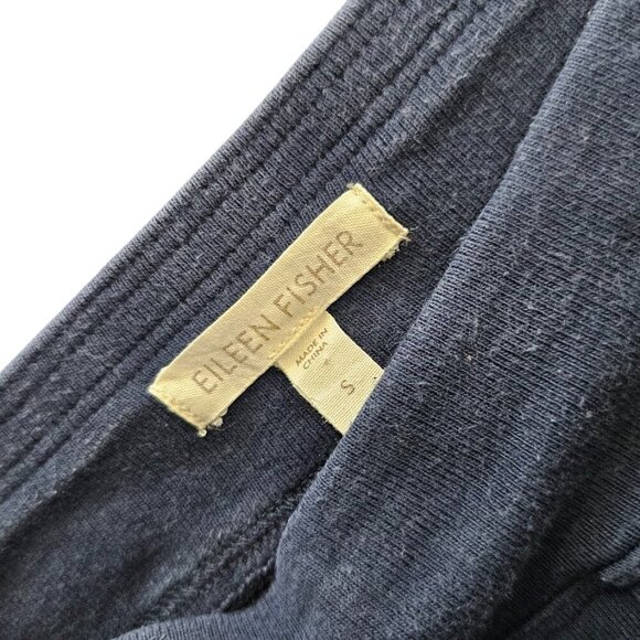 Eileen Fisher Womens Pull On Sweatpants, Lounge Pants, Blue, Size S - Picture 6 of 7